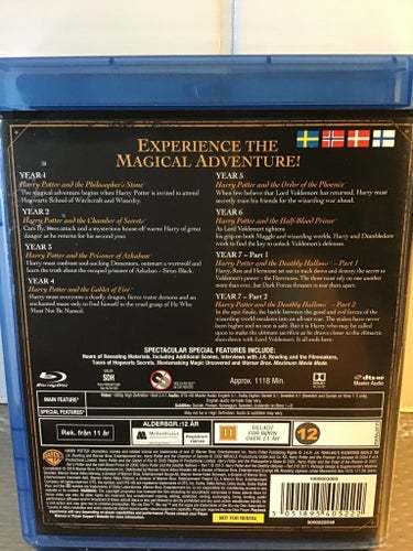 Harry Potter - Complete 8-Film Collection. Daniel Radcliffe, Emma Watson.