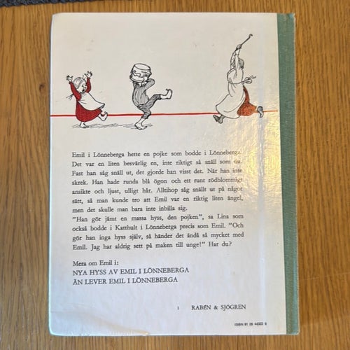 Emil i Lönneberga av Astrid Lindgren