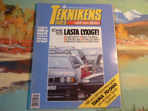 TEKNIKENS VÄRLD, 14/05 1992, NR 10,