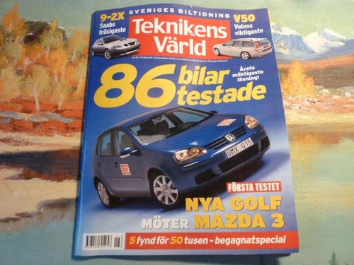 TEKNIKENS VÄRLD, 18/12 2003, NR 26,