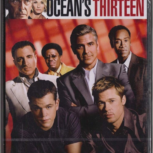 OCEAN'S THIRTEEN - DVD (INPLASTAD)