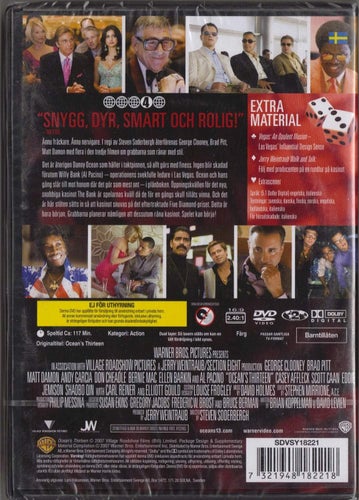 OCEAN'S THIRTEEN - DVD (INPLASTAD)