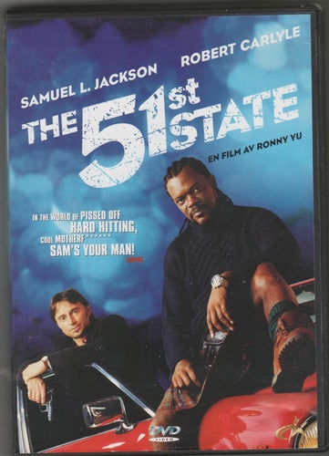 DVD - THE 51st STATE - MED SAMUEL L. JACKSON