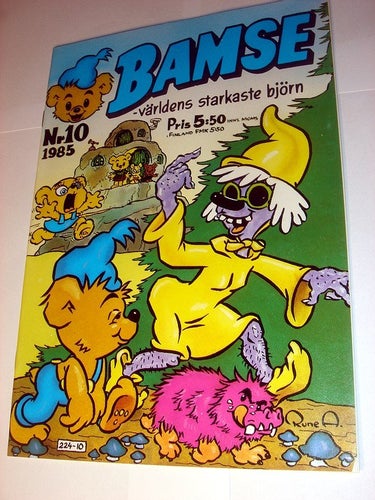 BAMSE 1985 10 (svensk) NY OLÄST