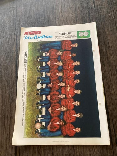 Tidningen Rekord med Sportrevyn nr 2 1964