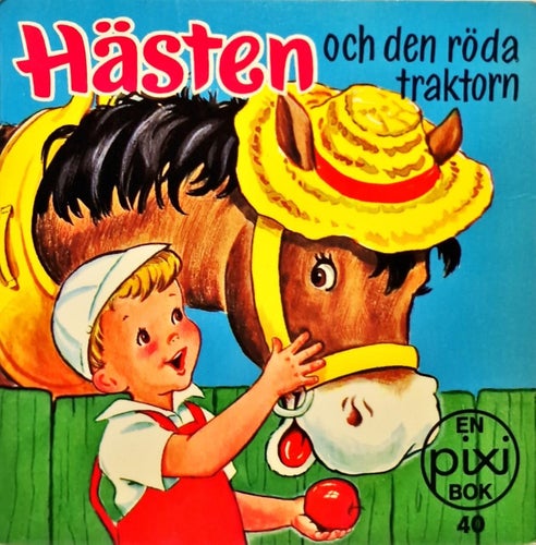 Hästen och den röda traktorn nr 40 pixi - Fri Frakt nr 3