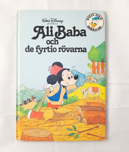 Ali Baba och de fyrtio rövarna - Kalle Ankas Bokklubb - Walt Disney