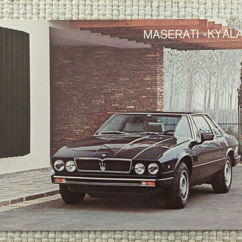Maserati Kyalami in english/italiano/français ..