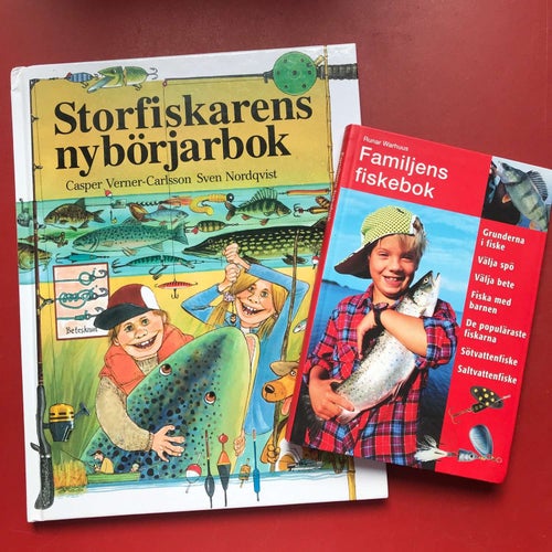 STORFISKARENS NYBÖRJARBOK + FAMILJENS FISKEBOK