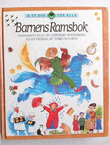 Barnens Ramsbok av Gertrud Widerberg, 1994