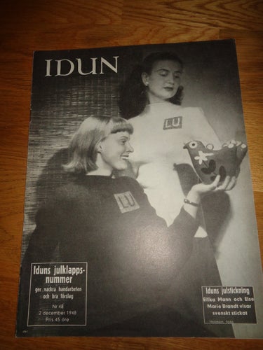 Idun nr48 1948 Broxvik herrgård familjen Taube von Block - Bråxvik Vikbolandet