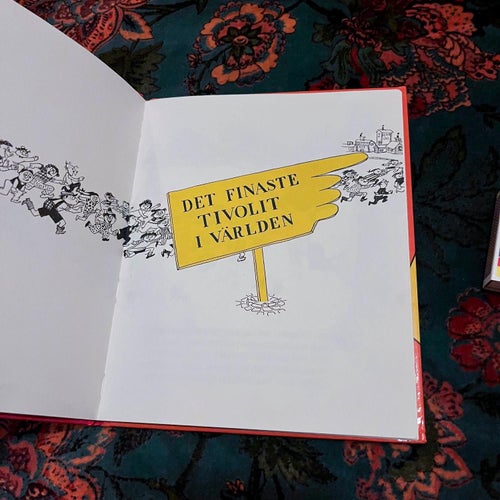 Det finaste tivolit i världen - Barnbok bilder saga EJE LÖNN