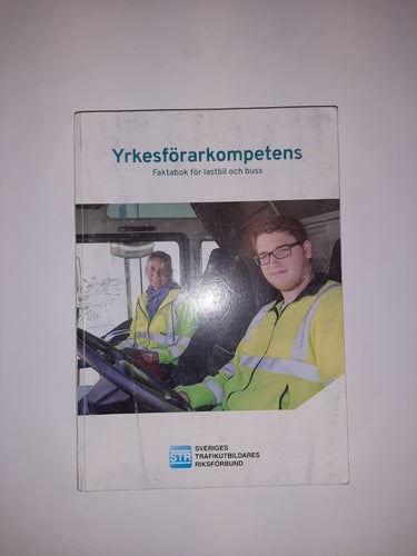6 böcker till salu/Yrkesförararkompetens, Köra buss, Transport av farligt gods..
