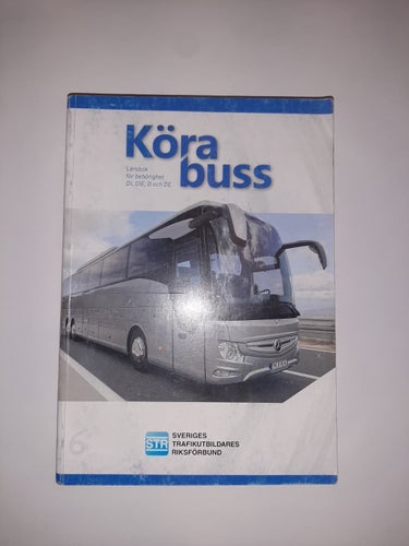6 böcker till salu/Yrkesförararkompetens, Köra buss, Transport av farligt gods..
