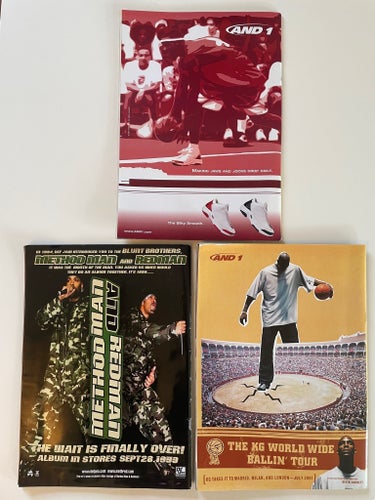 3 x XXL Basketball Magazine med Michael Jordan