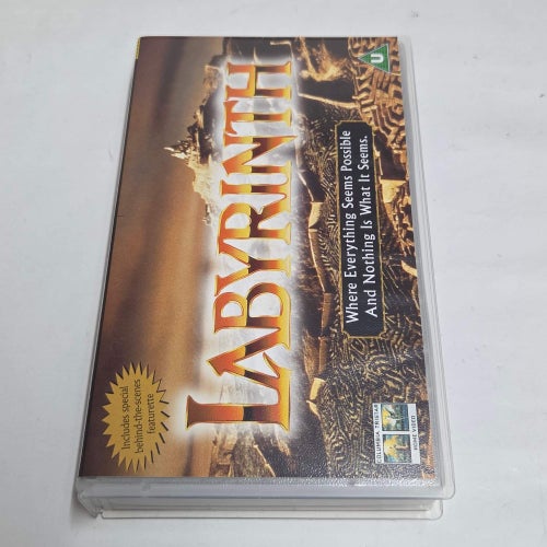 Labyrinth, David Bowie VHS film