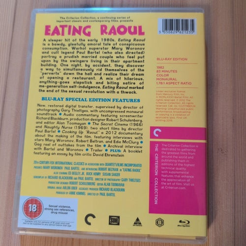 Eating Raoul (Blu-ray) - Criterion Collection