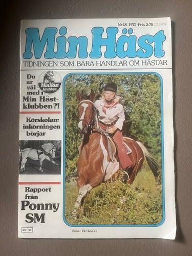 Min Häst tidningar från 1975 Nr:18-21