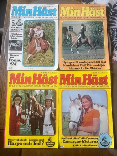 Min Häst tidningar från 1975 Nr:18-21
