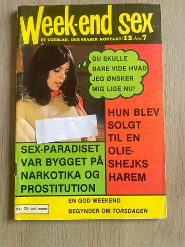 Weekend sex - No.7 - 12. Årgang - På Dansk