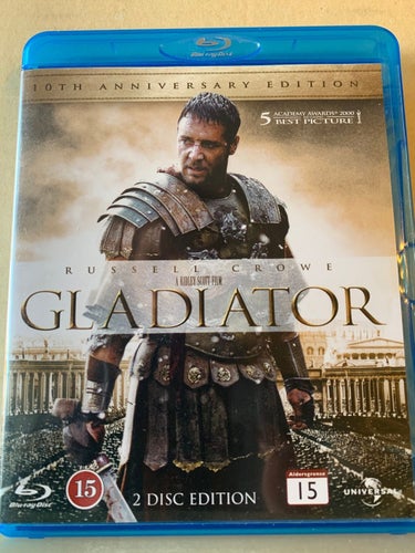 Gladiator, 10Th anniversary edition, 2 Blu-ray