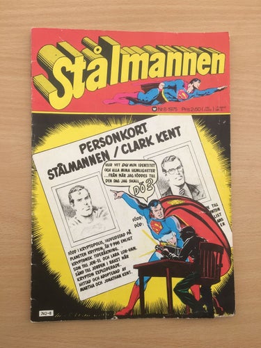 STÅLMANNEN - Nr 8 1975