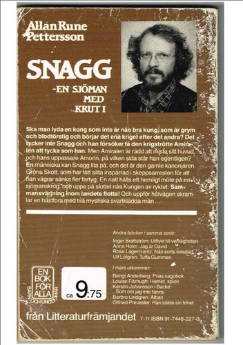 SNAGG - En sjöman med krut i - Allan Rune Pettersson (1982)
