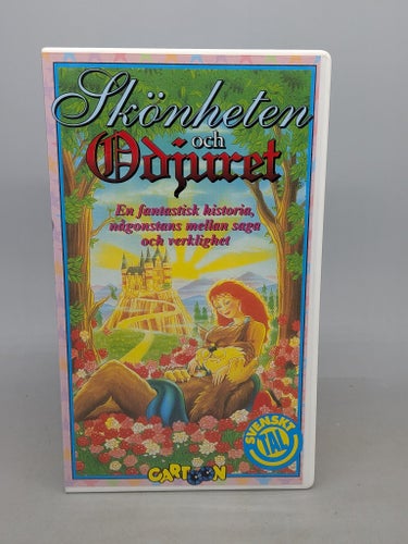 Skönheten och Odjuret - Svenskt tal - VHS