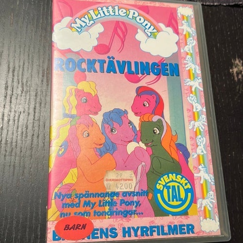 My Little Pony Rocktävlingen VHS