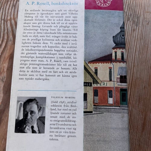 A.P. Rosell, bankdirektör av Vilhelm Moberg (1968)