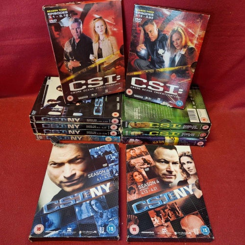 LAGERRENSNING - CSI / CSI NY [ ENG. TEXT ] PAKET [OLIKA SKICK] DVD