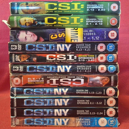 LAGERRENSNING - CSI / CSI NY [ ENG. TEXT ] PAKET [OLIKA SKICK] DVD