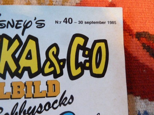 KALLE ANKA & C:O NR40, 1985,