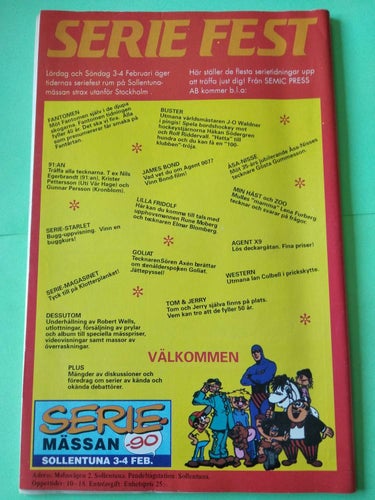 Seriemagasinet nr 3 från 1990