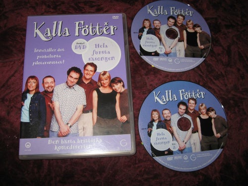 KALLA FÖTTER SÄSONG 1 (JAMES NESBITT,HELEN BAXENDALE) 2-DISC DVD