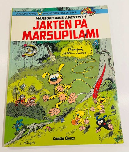 Jakten på  Marsupilami ! Första upplaga !