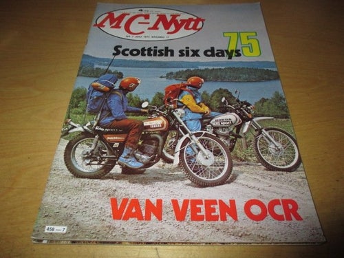 MC-NYTT NR 7 1975 DUCATI 860 T , SCOTTISH SIX DAYS 75 , M.M
