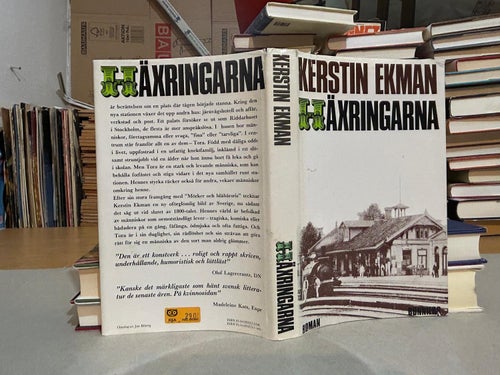 Häxringarna av Kerstin Ekman. Bok. Very good plus