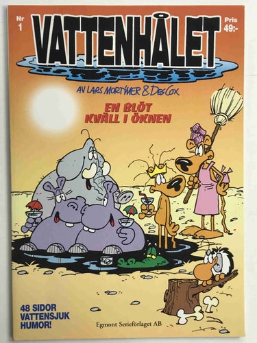 Vattenhålet - 1. En blöt kväll i öknen. Oläst!