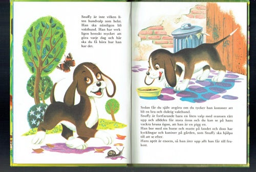 Snuffy den lille vakthunden (Ulla Bertilsdotter) Svårfunnen