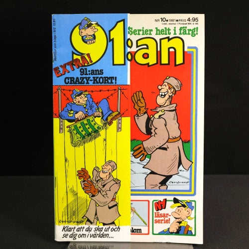 91:an - 1981 - NR 10 - Bilaga: 91:ans Crazykort