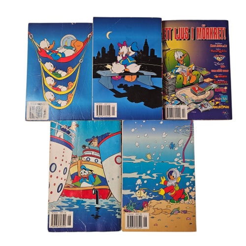 Kalle Ankas Pocket - 5 st 225, 226, 229, 233, 246
