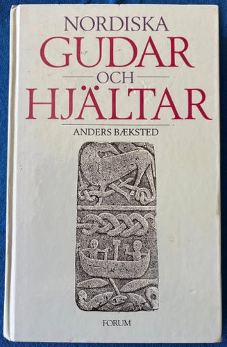 BOK Anders Baeksted - Nordiska Gudar Och Hjältar