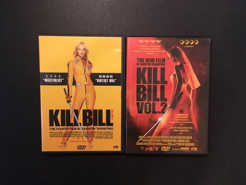 Kill Bill Vol. 1 + Vol. 2 - DVD (2003)(Beg) Tarantino / Thurman