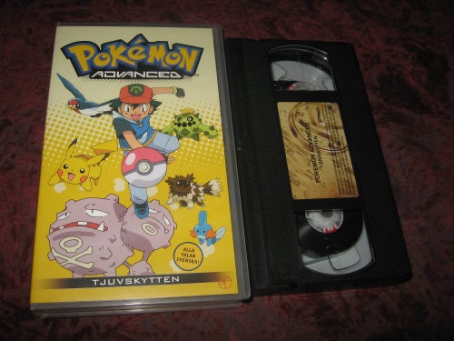 POKEMON ADVANCED - TJUVSKYTTEN (SVENSKT TAL) VHS