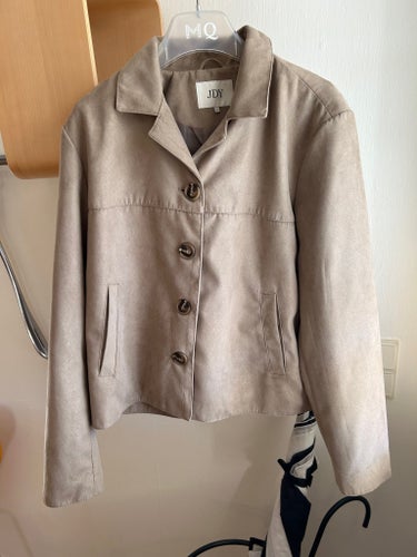 JDY beige jacka, storlek L