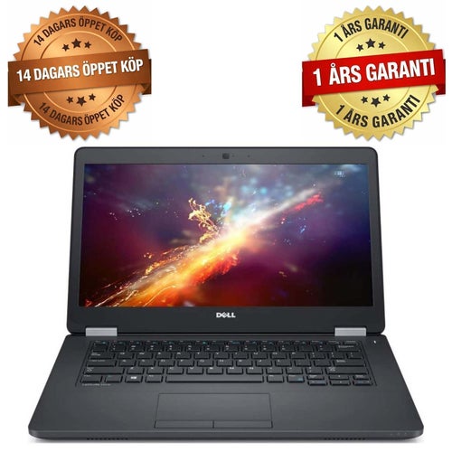 Dell Latitude E5470 intel i5-6200U,8 GB RAM,512 GB SSD, 1 Års Garanti