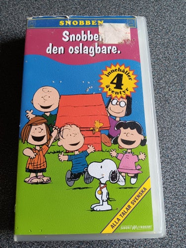 Snobben den oslagbare VHS