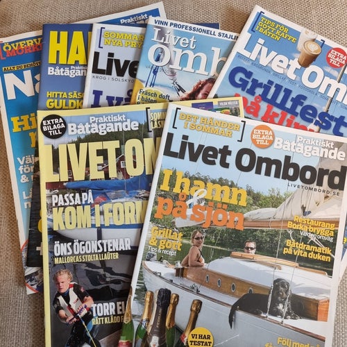 Praktiskt Båtägande, diverse Livet Ombord bilagor