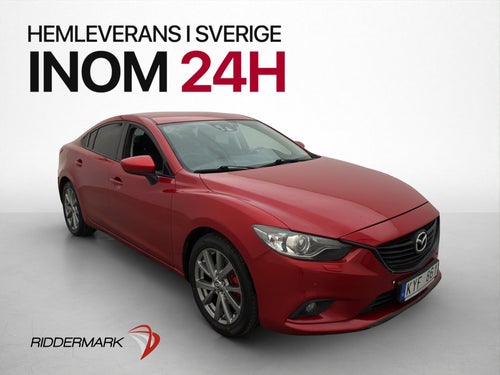 Mazda 6 2.2 SKYACTIV-D 150hk Sensorer Navi Farthållare